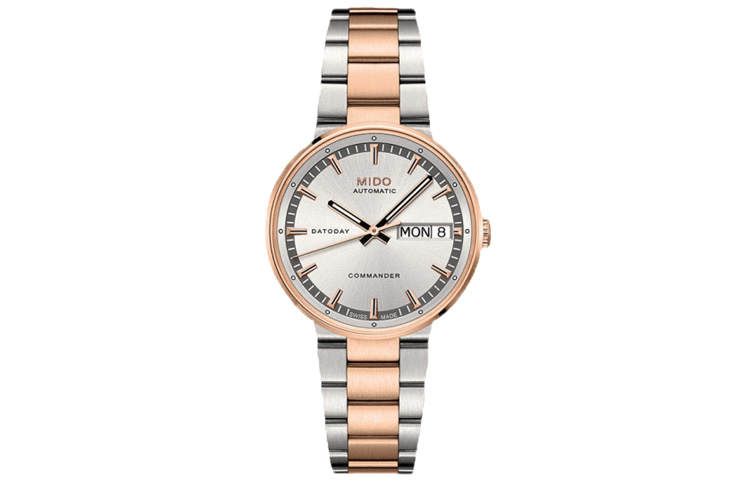 MIDO MIDO Commander Automatic Mechanical Movement Women's Watch 33mm Silver Dial