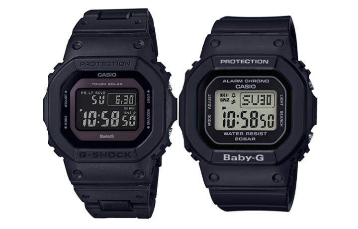 CASIO CASIO Unisex Pair Table Series Black Watch
