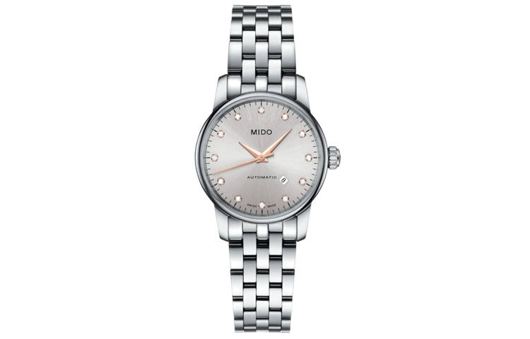 MIDO MIDO Baroncelli Collection Automatic Mechanical Movement Women's Watch 29mm Silver Dial