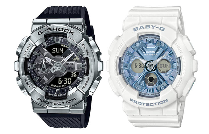 CASIO CASIO Unisex Pair Table Series Black Watch
