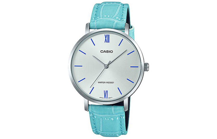 CASIO CASIO Women's Standard Series Silver Watch LTP-VT01L-7B3