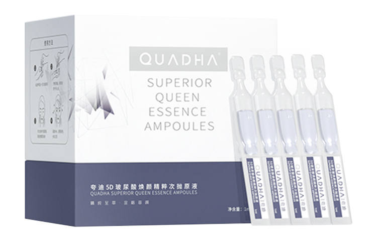 QuadHA 5D Hyaluronic Acid Essence Blue Radiance Single Use Essence Serums