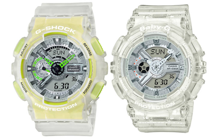 CASIO CASIO Unisex Pair Table Series White Watch