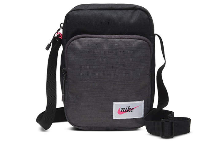 Nike Nike Polyester Crossbody Bag Regular Unisex Dark Gray