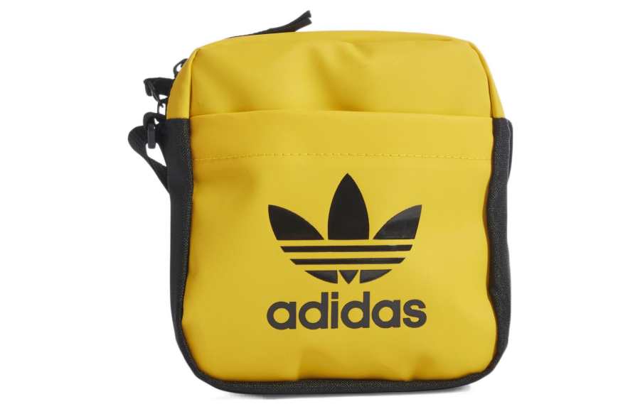 Adidas Originals Polyester Crossbody Bags Unisex Yellow