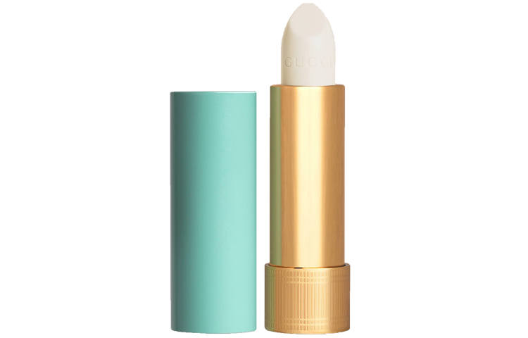 GUCCI Small Green Tube Slate Gray Yarn Lip Balms Cream Moisturizing Hydrating Nourishing
