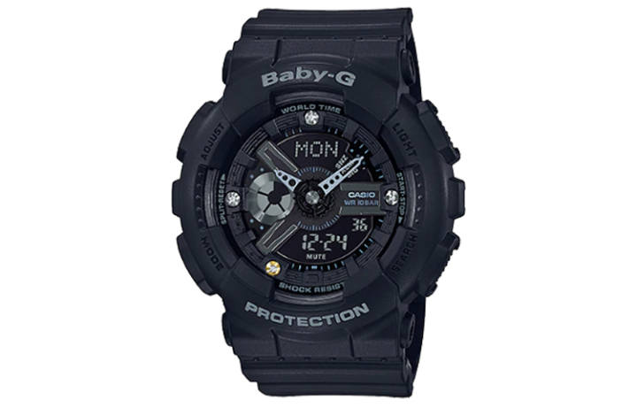 CASIO CASIO Women's BABY-G Black Watch BA-135DD-1A