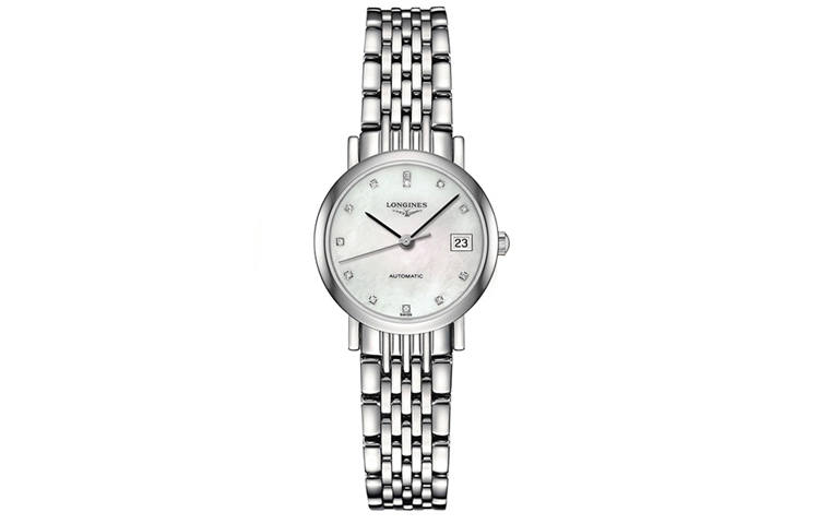 LONGINES Boya Collection Automatic Mechanical Movement Women's Watch 25.5mm White Dial