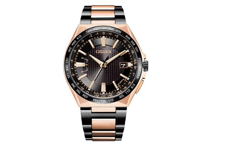 CITIZEN Ecology Drive Collection Light Powered Quartz Movement Watch Men's Watches Black Dial