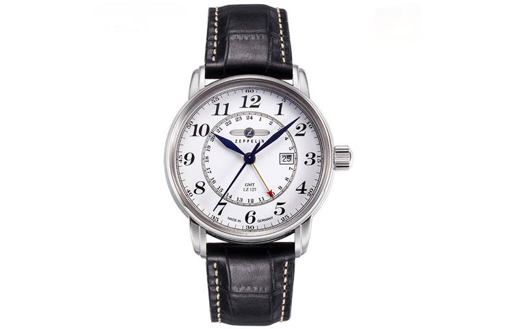 ZEPPELIN Piaget Collection Quartz Movement Men's Watches Watch White Dial Stainless Steel Case