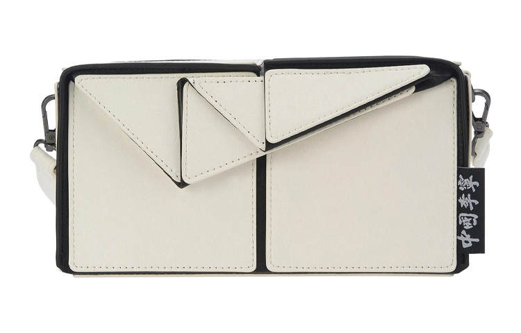 Li-Ning Li Ning Polyurethane Crossbody Bags Regular Unisex White