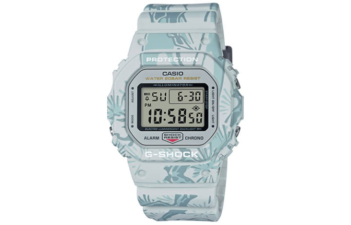 CASIO CASIO Men G-SQUAD Series Blue Watch DW-5600SLG-7
