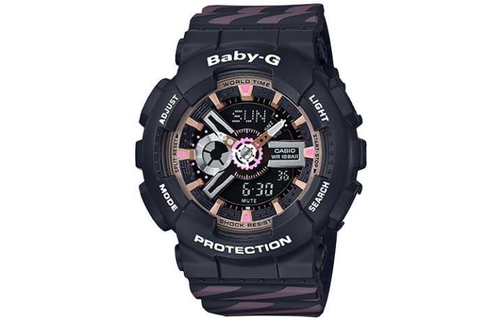 CASIO CASIO Women's BABY-G Black Watch BA-110CH-1A