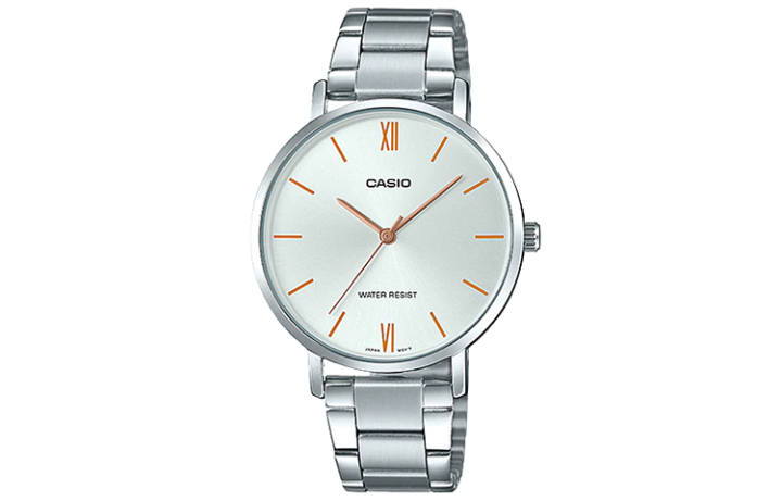 CASIO CASIO Women's Standard Series Silver Watch LTP-VT01D-7B