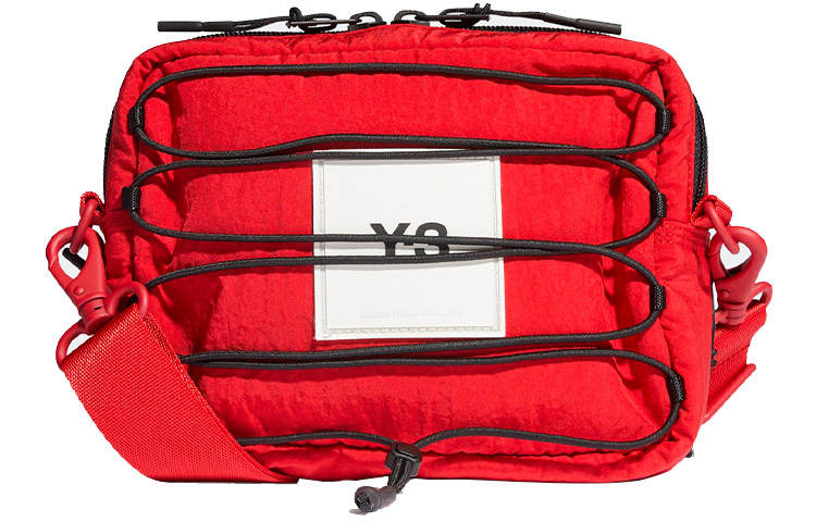 Y-3 Y 3 Logo appliqué Sling Bag