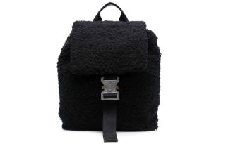 1017 ALYX 9SM Minimalist Style Wool Backpack Regular Men's Black