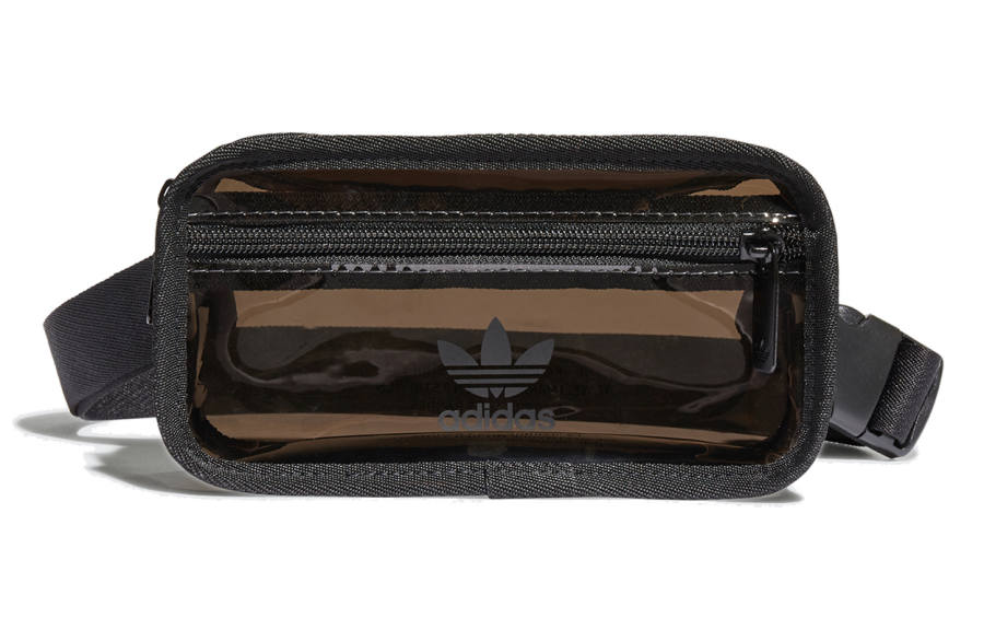 Adidas Originals TPU Shoulder Bag, Sling Bag, Fanny Pack Regular Unisex Black
