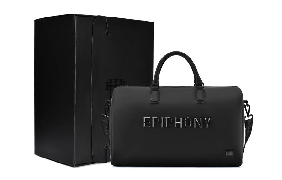 EPIPHQNY Pu Crossbody Handbag Unisex Black