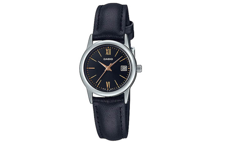 CASIO CASIO Women's Standard Series Black Watch LTP-V002L-1B3