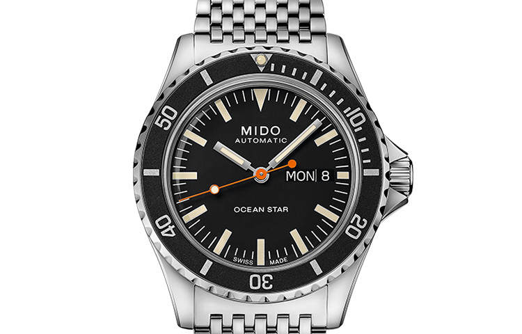 MIDO Leader Submariner Automatic Mechanical Movement Men's Watches Watch 40.5mm Black Dial
