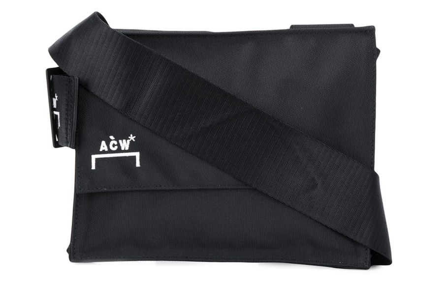 A-COLD-WALL* A COLD WALL* Functionality Polyester Crossbody Bag Regular Unisex Black