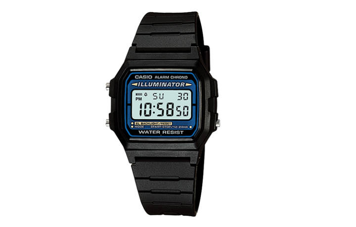 CASIO CASIO Men VINTAGE Series 35.4mm Black Watch F-105W-1A