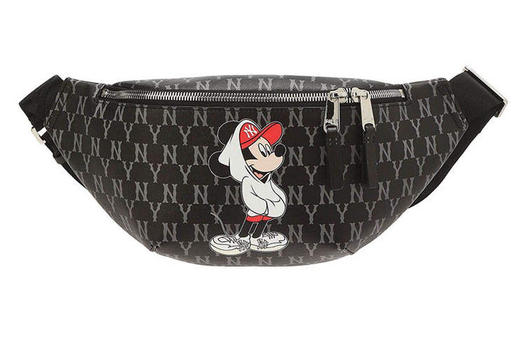 MLB Disney, Collaboration Artificial Leather Crossbody Bag, Sling Bag, Fanny Pack Regular Unisex Multicolor