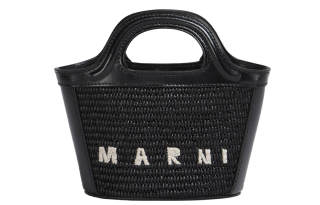 MARNI Tropicalia Interwoven Micro Tote Bag