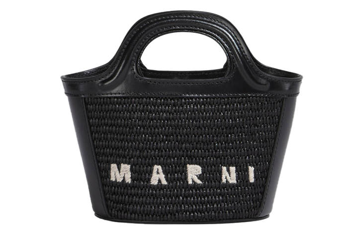 MARNI MARNI Tropicalia Interwoven Micro Tote Bag