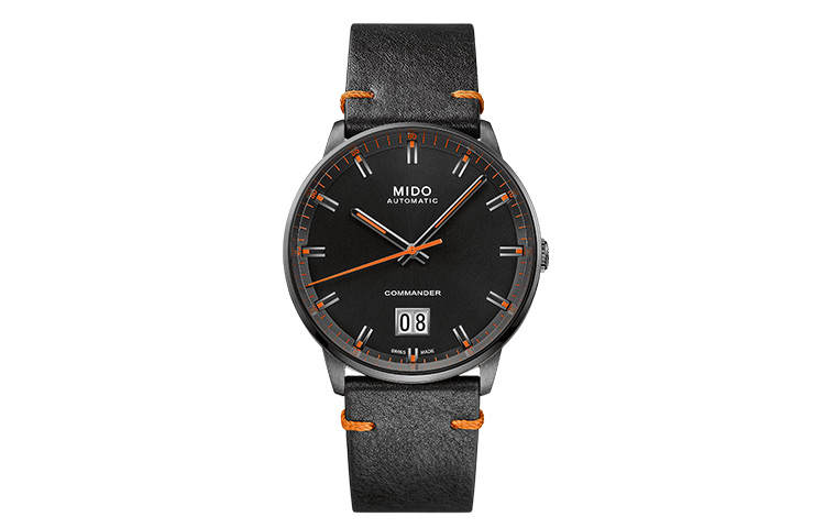 MIDO MIDO Commander Automatic Mechanical Movement Men's Watches Watch 42mm Black Dial Cow Leather Strap