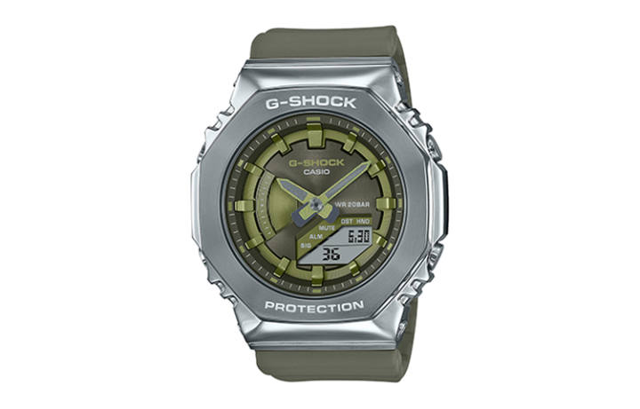 CASIO CASIO Women's Full Metal Series Green Watch GM-S2100-3APR