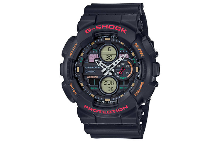 G-SHOCK G SHOCK Quartz Movement Resin Strap Watch Men's Watches Black Dial