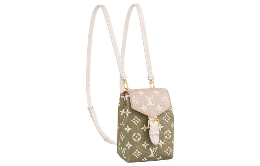 LOUIS VUITTON LOUIS VUITTON Tiny Backpack Khaki Green/Beige/Cream