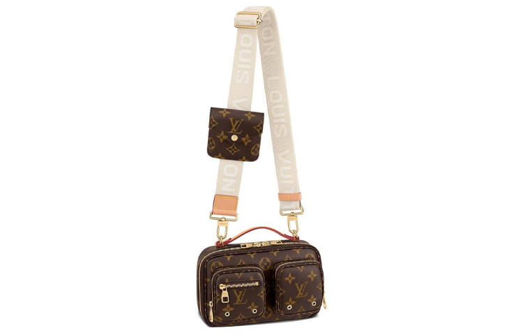 LOUIS VUITTON LOUIS VUITTON Utility Crossbody Monogram Brown