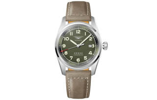 LONGINES Spirit Collection Automatic Mechanical Movement Men's Watch 42mm Green Dial Stainless Steel Case