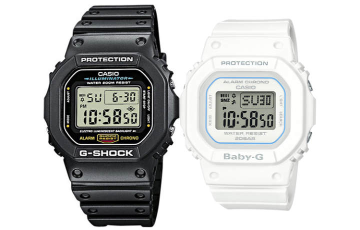 CASIO CASIO Unisex Pair Table Series Gray Watch