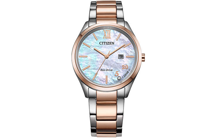 CITIZEN Ecology Drive Collection Light Powered Quartz Movement Stainless Steel Strap Watch 41mm