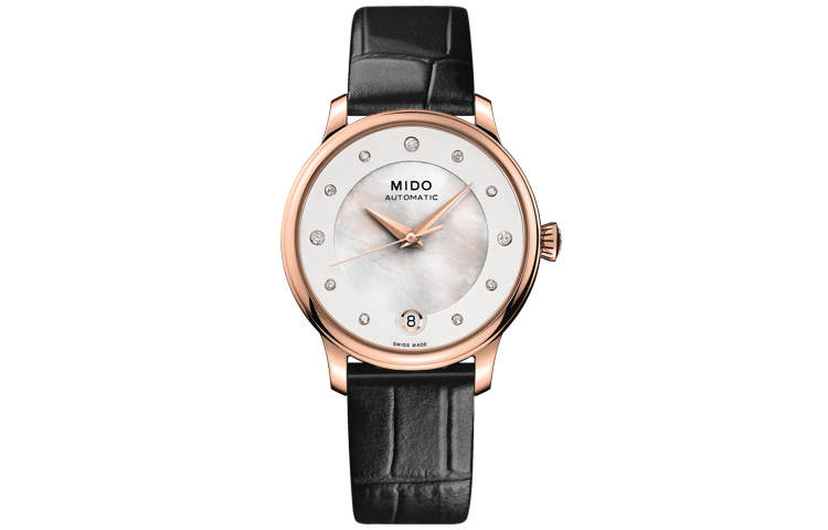 MIDO Baroncelli Automatic Mechanical Movement Women's Watch 33mm White Dial