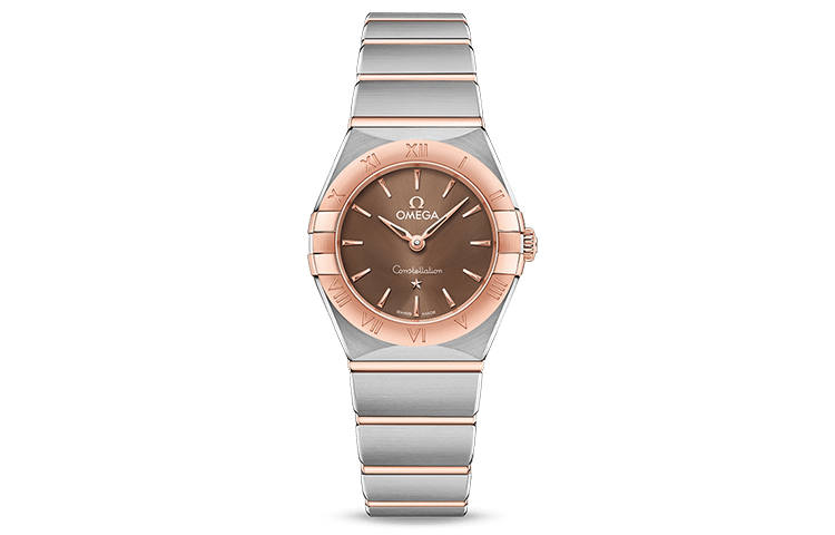 OMEGA Constellation Collection Zodiac Watch Quartz Movement 30m Waterproof Women's Watch 25mm