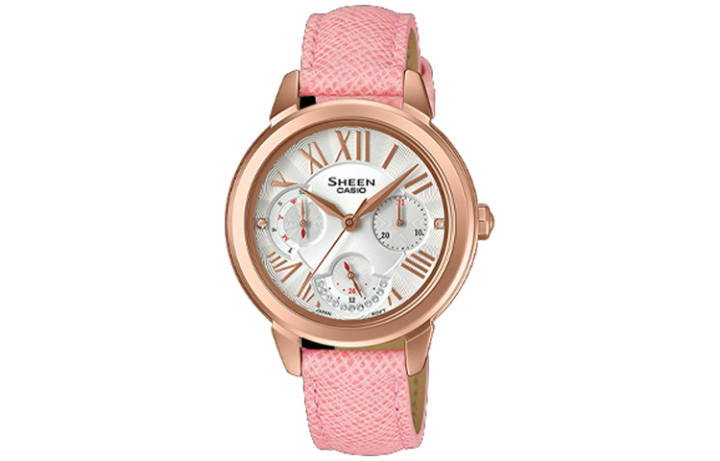 CASIO CASIO Women's SHEEN Silver Watch SHE-3059PGL-7A