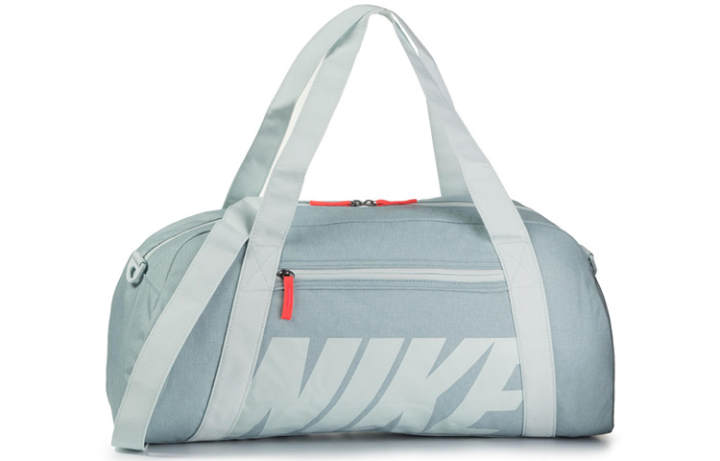 Nike Nike Zip Closure Polyester Handbag Gym Bag Regular Unisex Ocean Dark Blue/Bright Dark Red/Phantom Light Green
