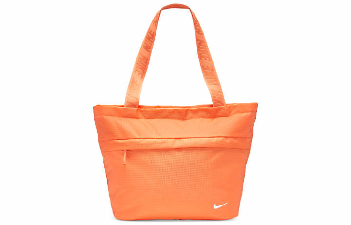 Nike Nike Polyamide Tote Bag, Shopping Bag, Handbag, Shoulder Bag Regular Unisex Mist Orange