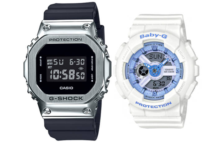CASIO CASIO Unisex Pair Table Series Black Watch