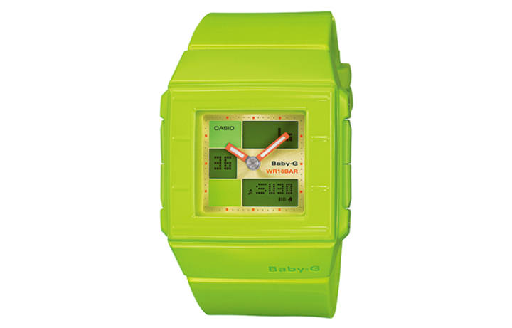 CASIO CASIO Women's BABY-G 43.2mm Green Watch BGA-200-3E
