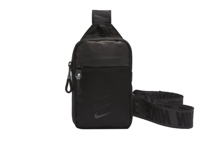 Nike Nike Polyester Nylon Cell Phone Pouch, Shoulder Bag, Crossbody Bag, Fanny Pack, Sling Bag Small Unisex Black
