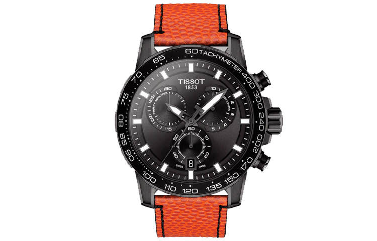 TISSOT Daring Collection Quartz Movement 100m Waterproof Men's Watches Watch 45.5 Black Dial
