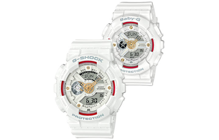 CASIO CASIO Unisex Pair Table Series White Watch