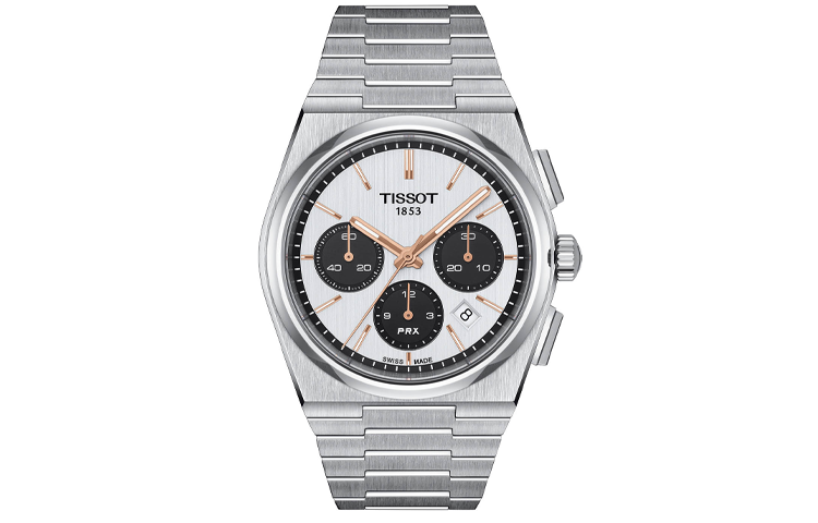 TISSOT PRX Collection Automatic Mechanical Movement Men's Watches Watch 41.5mm White Dial Stainless Steel Case