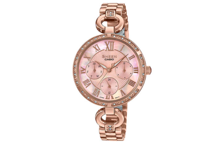 CASIO CASIO SHEEN Collection Quartz Movement Watch Women's Watch Pink Watch Dial
