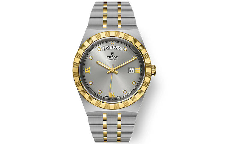 TUDOR Royal Collection Automatic Mechanical Movement Men's Watches Watch 41mm Silver Dial Steel Watch Case